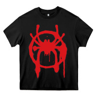 Black Into the Spider-Verse Heavy Core Tee - StudioElite