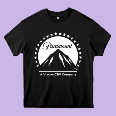 Paramount Pictures 3 Heavy Core Tee Designed By Studioelite