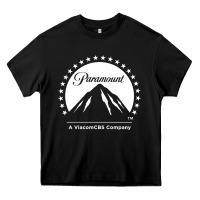 Black Paramount Pictures 3 Heavy Core Tee - StudioElite