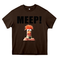 Chocolate Brown Beaker MEEP Heavy Core Tee - StudioElite
