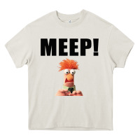 Cream Beaker MEEP Heavy Core Tee - StudioElite