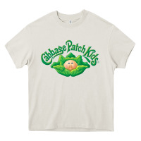 Cream cabbage patch kids Heavy Core Tee - StudioElite