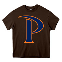 Chocolate Brown pepperdine waves Heavy Core Tee - StudioElite