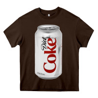 Chocolate Brown Diet Cola Heavy Core Tee - StudioElite