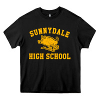 Black high scool merch Heavy Core Tee - StudioElite