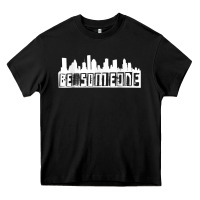 Black be someone h town houston texas skyline. t shirt Heavy Core Tee - StudioElite