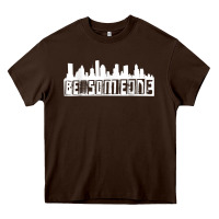 Chocolate Brown be someone h town houston texas skyline. t shirt Heavy Core Tee - StudioElite