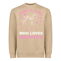 Mushroom Just A Girl Who Loves Whippets Heavyweight Sweatshirt - Bettercallsaul