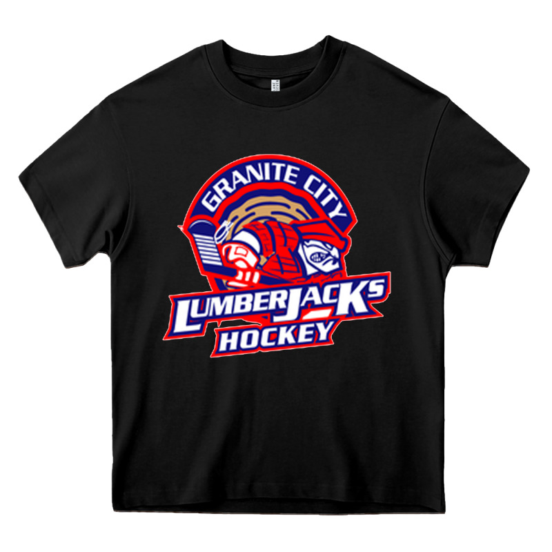 Granite City Lumberjacks Hockey Heavy Core Tee by StudioElite | Teevron