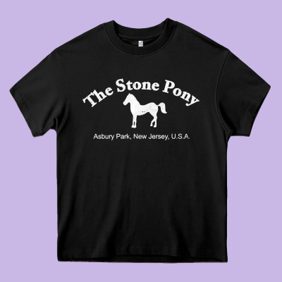 The Stone Pony Heavy Core Tee Designed By Studioelite