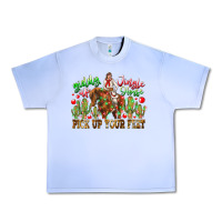 Grape Ice Giddy Up Jingle Horse Pick Up Your Feet Urban Heavy Tee - CowhideDigitalArt