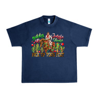 Navy Giddy Up Jingle Horse Pick Up Your Feet Urban Heavy Tee - CowhideDigitalArt