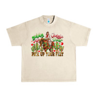 Sandshell Giddy Up Jingle Horse Pick Up Your Feet Urban Heavy Tee - CowhideDigitalArt