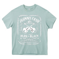 Arona johnny cash man in black Heavy Core Tee - StudioElite