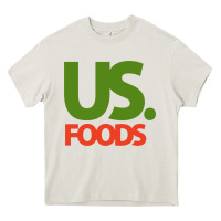 Cream us foods design Heavy Core Tee - StudioElite