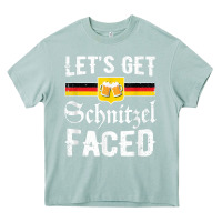 Arona lets get schnitzel faced men women vintage oktoberfest t shirt Heavy Core Tee - StudioElite