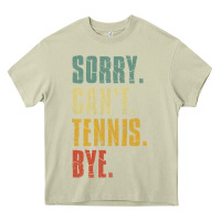 Mossy sorry can't tennis bye funny vintage retro tennis player t shirt Heavy Core Tee - StudioElite