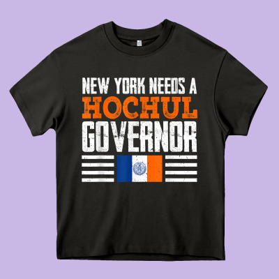 New York Needs A Hochul Governor Kathy Hochul 2022 New York T Shirt Heavy Core Tee Designed By Studioelite