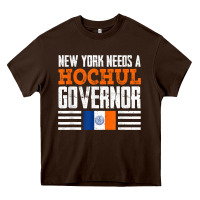 Chocolate Brown new york needs a hochul governor kathy hochul 2022 new york t shirt Heavy Core Tee - StudioElite