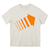 Cream david legion arrow Heavy Core Tee - StudioElite