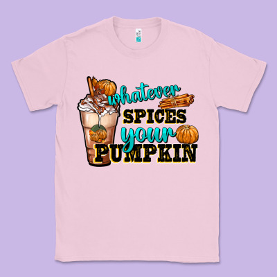 Whatever Spice Your Pumpkin Coffee Cup Classic Tee Designed By Fadigitalartstudio