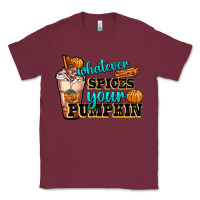 Burgundy whatever spice your pumpkin coffee cup Classic Tee - FaDigitalArtStudio