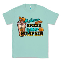 Seafoam whatever spice your pumpkin coffee cup Classic Tee - FaDigitalArtStudio
