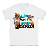 White whatever spice your pumpkin coffee cup Classic Tee - FaDigitalArtStudio
