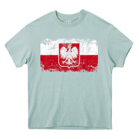 Arona poland polska flag vintage  men women kids  poland t shirt Heavy Core Tee - StudioElite
