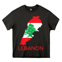 Asphalt Lebanon Flag Cedar Tree Beirut Lebanese Arabic Arab Islam Heavy Core Tee - StudioElite