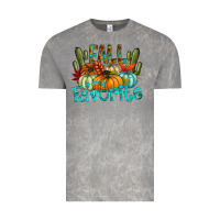 Cloud Rock fall pumpkin art Vintage Tee - CowhideDigitalArt