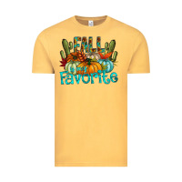 Vintage Mustard fall pumpkin art Vintage Tee - CowhideDigitalArt