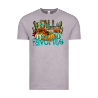 Vintage Zinc fall pumpkin art Vintage Tee - CowhideDigitalArt