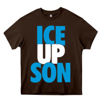 Chocolate Brown ice up son Heavy Core Tee - StudioElite