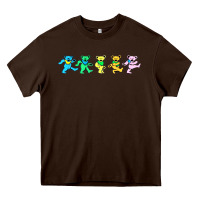 Chocolate Brown jerry's designer bears Heavy Core Tee - StudioElite