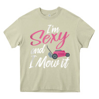 Mossy i'm sexy and i mow it funny mow pun tank top Heavy Core Tee - StudioElite