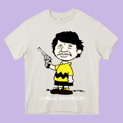 Charlie Brownson Heavy Core Tee Designed By Studioelite