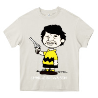 Cream charlie brownson Heavy Core Tee - StudioElite