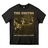 Asphalt the smiths the world won't listen gift men women Heavy Core Tee - StudioElite