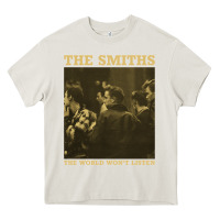 Cream the smiths the world won't listen gift men women Heavy Core Tee - StudioElite