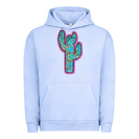 Pigment Grape Ice Western Turquoise Cactus Urban Hoodie - RanaPortraitStore