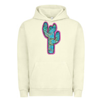 Pigment Pistachio Western Turquoise Cactus Urban Hoodie - RanaPortraitStore