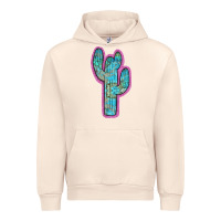 Sandshell Western Turquoise Cactus Urban Hoodie - RanaPortraitStore