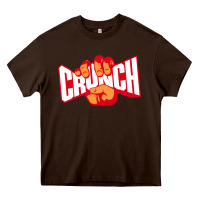 Chocolate Brown the crunch fitness Heavy Core Tee - StudioElite