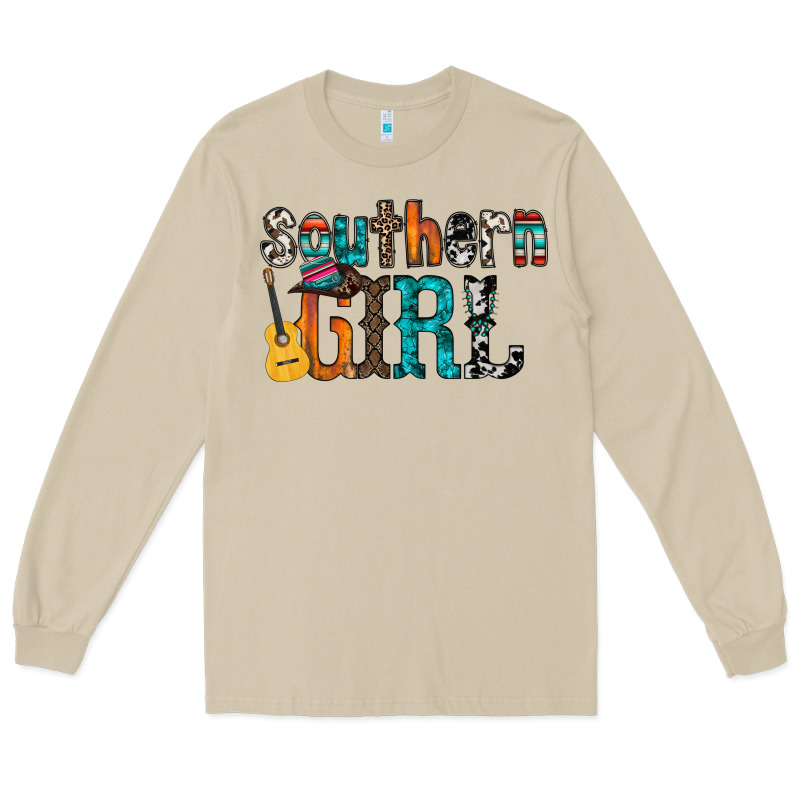 Southern Girl Long Sleeve Tee by RacoonDesign | Teevron