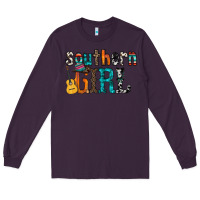 Plum southern girl Long Sleeve Tee - RacoonDesign