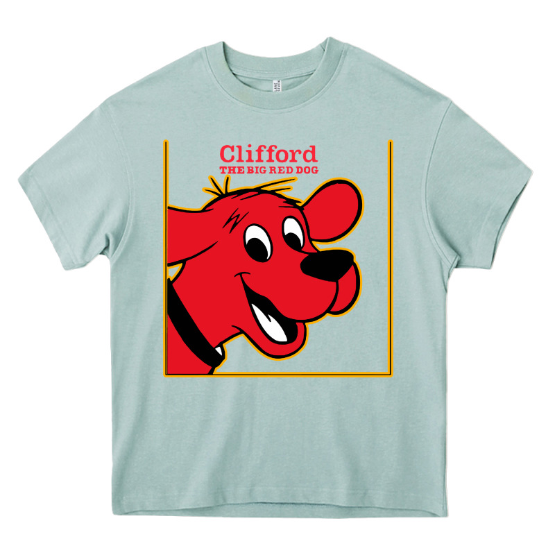 Clifford The Big Red Dog Heavy Core Tee by StudioElite | Teevron