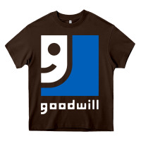 Chocolate Brown goodwill Heavy Core Tee - StudioElite