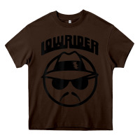 Chocolate Brown LOWRIDER T SHIRT Heavy Core Tee - StudioElite
