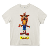 Cream Crash Bandicoot  Yo Yo Heavy Core Tee - StudioElite